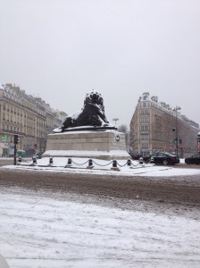 This is our landmark for finding our way home