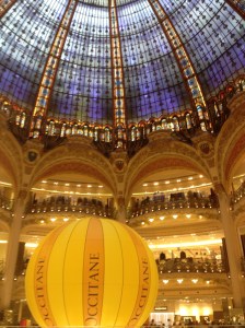 At the Galleries Lafayette