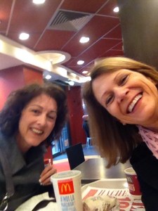 McDonald's has free WiFi. We go to them to check email.