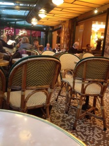 My view at Le Select. 