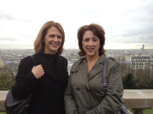 That tall building to the right is Montparnasse Towers. We live close to that. Out of view to our right is the Eiffel Tower. 