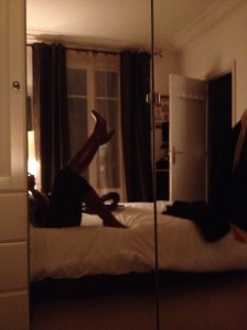 My new boots. This represents 25% of my "new inventory". 