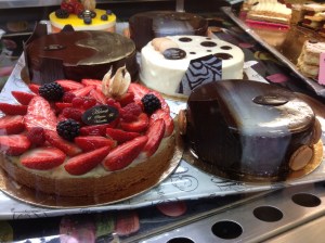 A patisserie in the town of Versailles. 