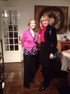 Marsha and Barb in their new boots. We all worked hard to find these!