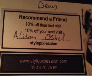 Use my name, get a discount!